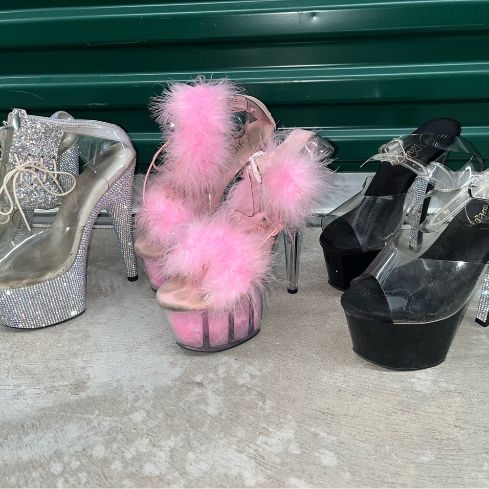 Women's Platform Pleaser Heels